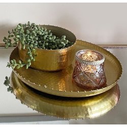 Subira runde metalfade i 4 strrelser